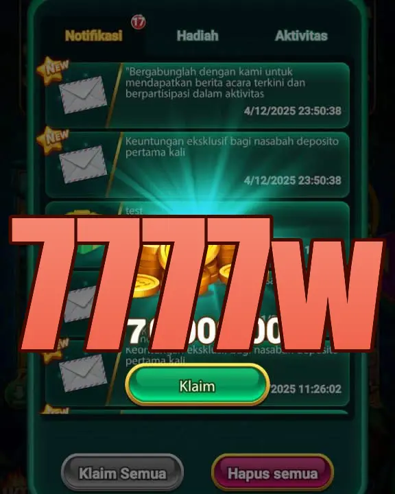 7777w Masuk