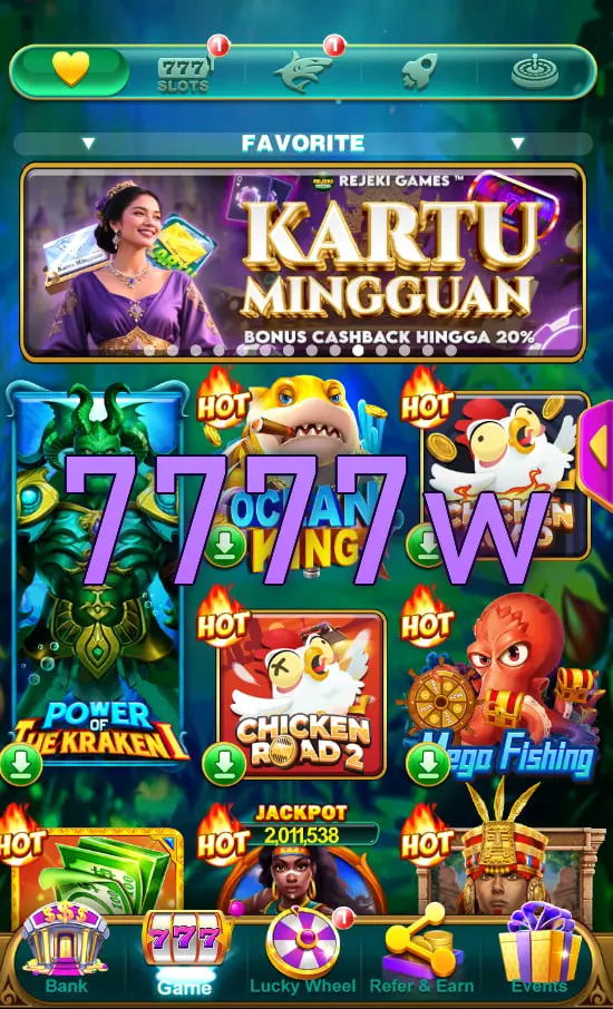 7777w Tangkapan Layar Resmi APK